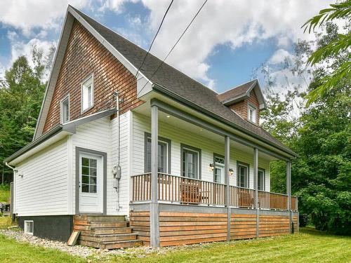 Frontage - 250 Ch. Du Lac-Des-Sables, Sainte-Agathe-Des-Monts, QC - Outdoor With Deck Patio Veranda