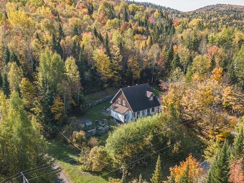 Aerial photo - 250 Ch. Du Lac-Des-Sables, Sainte-Agathe-Des-Monts, QC - Outdoor With View