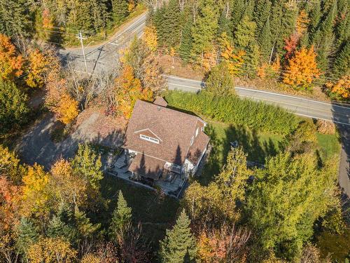 Aerial photo - 250 Ch. Du Lac-Des-Sables, Sainte-Agathe-Des-Monts, QC - Outdoor With View