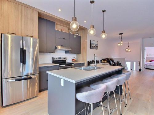 Cuisine - 1064 Rue Des Orpailleurs, Sherbrooke (Les Nations), QC - Indoor Photo Showing Kitchen With Double Sink With Upgraded Kitchen