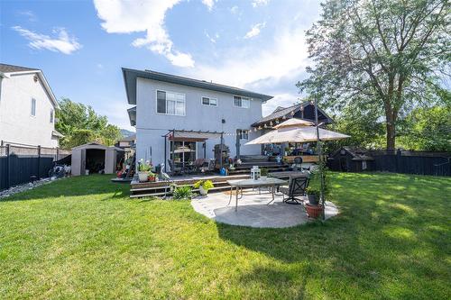 2322 Maundrell Avenue, Armstrong, BC - Outdoor With Deck Patio Veranda With Backyard