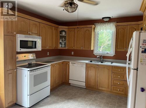 22 Main Road, Embree, NL - Indoor Photo Showing Kitchen With Double Sink