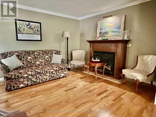 22 Lakeview Boulevard, Kawartha Lakes, ON - Indoor Photo Showing Living Room With Fireplace