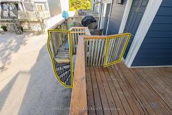 Your access down to the river from your deck. - 