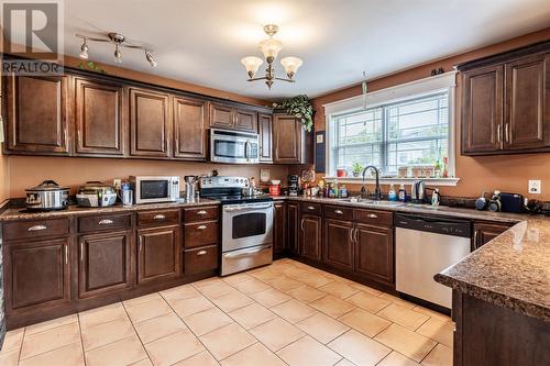 35 Burling Crescent, St John'S, NL - Indoor Photo Showing Kitchen With Double Sink