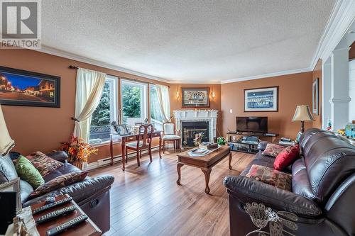 35 Burling Crescent, St John'S, NL - Indoor Photo Showing Living Room With Fireplace