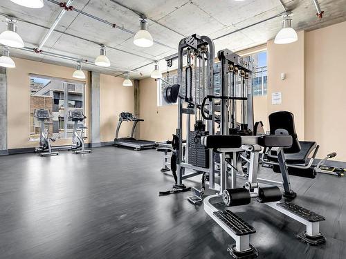 Exercise room - 1023-1235 Rue Bishop, Montréal (Ville-Marie), QC - Indoor Photo Showing Gym Room