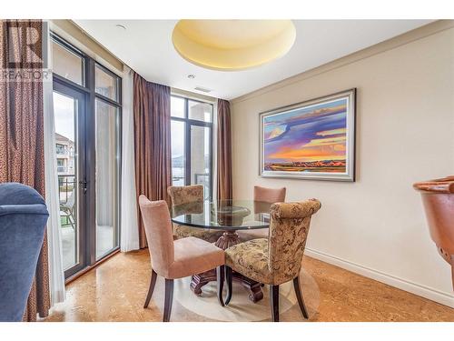 1288 Water Street Unit# 251 (C3), Kelowna, BC - Indoor Photo Showing Dining Room