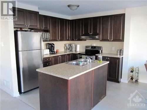 113 Akita Walk, Ottawa, ON - Indoor Photo Showing Kitchen With Stainless Steel Kitchen With Double Sink