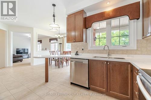 46 Maverick Crescent, Brampton, ON - Indoor Photo Showing Kitchen With Double Sink