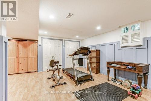 322 Leacock Avenue, Oakville (River Oaks), ON - Indoor Photo Showing Gym Room