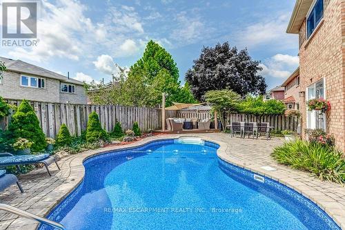 322 Leacock Avenue, Oakville (River Oaks), ON - Outdoor With In Ground Pool With Deck Patio Veranda With Backyard