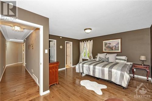 2nd bedroom on the east wing with ensuite and walk-in closet. Ideal for extended family. - 105 Locharron Crescent, Ottawa, ON - Indoor Photo Showing Bedroom