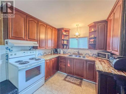 484 Secord Street, Espanola, ON - Indoor Photo Showing Kitchen With Double Sink