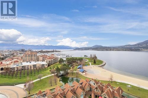 1152 Sunset Drive Unit# 1702, Kelowna, BC - Outdoor With Body Of Water With View