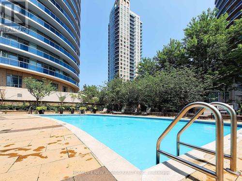 4707 - 60 Absolute Avenue, Mississauga (City Centre), ON - Outdoor With In Ground Pool