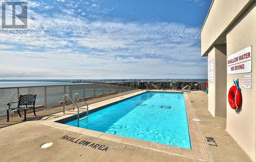 301 - 1477 Lakeshore Road, Burlington (Brant), ON - Outdoor With In Ground Pool With View