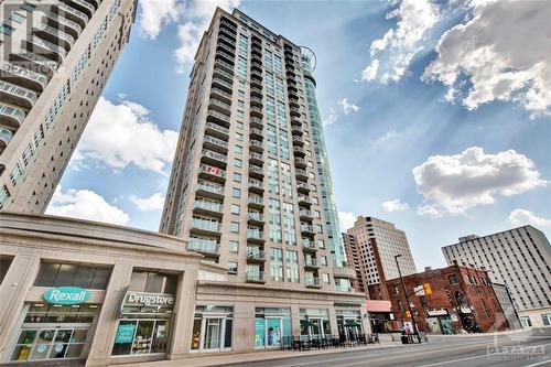 200 Rideau Street Unit#1801, Ottawa, ON - Outdoor With Balcony With Facade