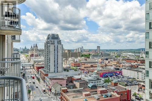 200 Rideau Street Unit#1801, Ottawa, ON - Outdoor With Balcony With View