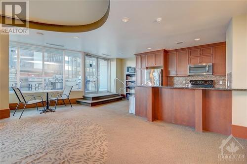 200 Rideau Street Unit#1801, Ottawa, ON - Indoor Photo Showing Kitchen