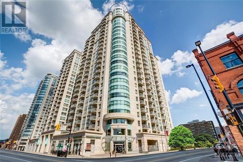 1801 - 200 Rideau Street, Ottawa, ON - Outdoor With Balcony With Facade