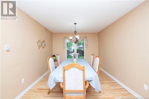 213 Shannon Drive, Moncton, NB - Indoor Photo Showing Dining Room