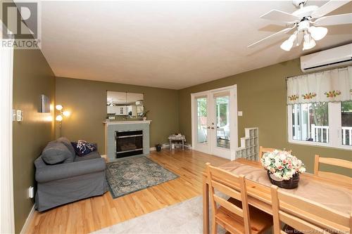 213 Shannon Drive, Moncton, NB - Indoor Photo Showing Living Room With Fireplace