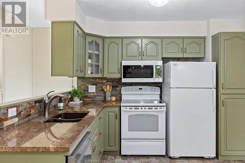 916 Laporte Avenue, Windsor, ON - Indoor Photo Showing Kitchen With Double Sink