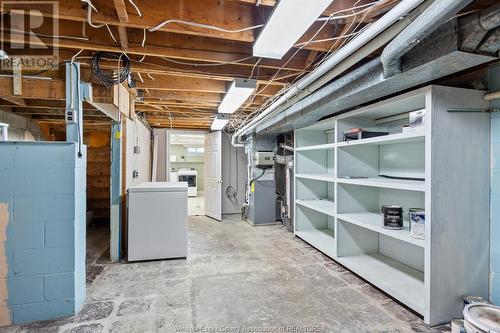 916 Laporte Avenue, Windsor, ON - Indoor Photo Showing Basement