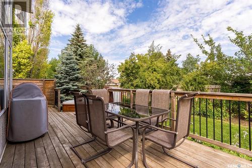 203 Adaskin Cove, Saskatoon, SK - Outdoor With Deck Patio Veranda