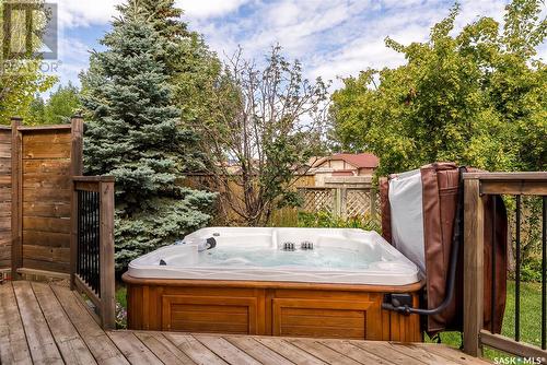 203 Adaskin Cove, Saskatoon, SK - Outdoor With Deck Patio Veranda