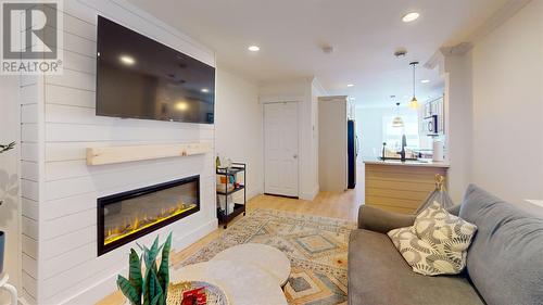 8 Bond Street, St. John'S, NL - Indoor Photo Showing Living Room With Fireplace