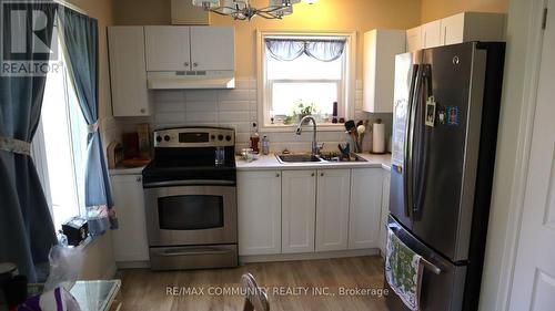 210 Emerson Avenue, London, ON - Indoor Photo Showing Kitchen With Double Sink