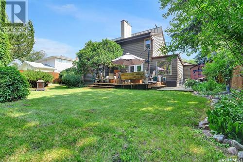 110 Sunset Drive, Regina, SK - Outdoor With Deck Patio Veranda