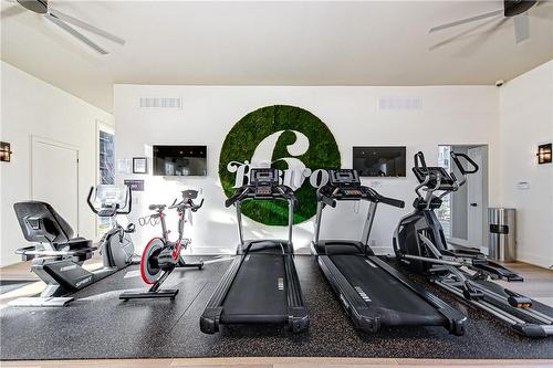 8 Culinary Lane|Unit #201, Barrie, ON - Indoor Photo Showing Gym Room