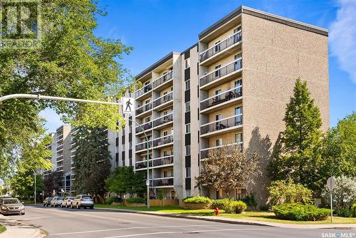 321 4045 Rae Street, Regina, SK - Outdoor With Balcony With Facade