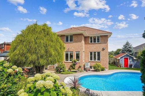 70 Glen Cannon Drive, Hamilton, ON - Outdoor With In Ground Pool