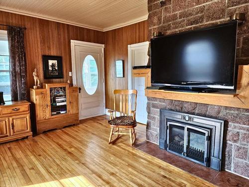 Living room - 101 Ch. Welden, Grenville-Sur-La-Rouge, QC - Indoor Photo Showing Living Room With Fireplace