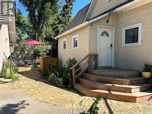 1411 105Th Street, North Battleford, SK - Outdoor With Deck Patio Veranda With Exterior