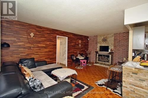 202 - 3065 Queen Frederica Drive, Mississauga (Applewood), ON - Indoor With Fireplace