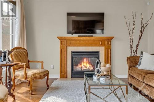 1924 Lobelia Way, Ottawa, ON - Indoor Photo Showing Living Room With Fireplace