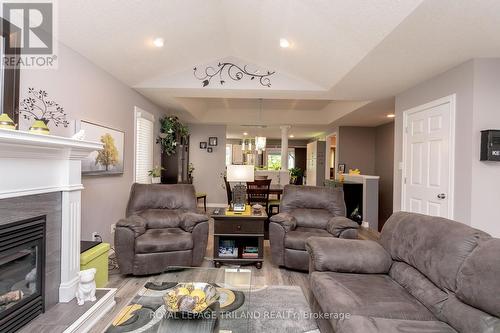 53 Augusta Crescent, St. Thomas, ON - Indoor Photo Showing Living Room With Fireplace