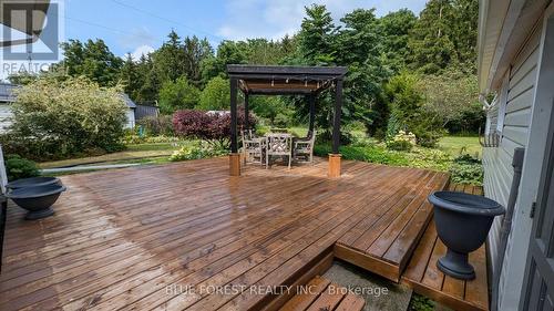 9572 Belmont Road, Central Elgin (New Sarum), ON - Outdoor With Deck Patio Veranda