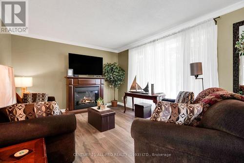 18 Cedarview Drive, Kawartha Lakes, ON - Indoor Photo Showing Living Room With Fireplace