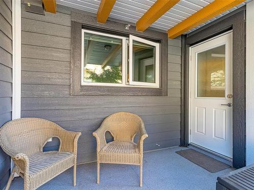 106-4820 Cedar Ridge Pl, Nanaimo, BC - Outdoor With Deck Patio Veranda With Exterior