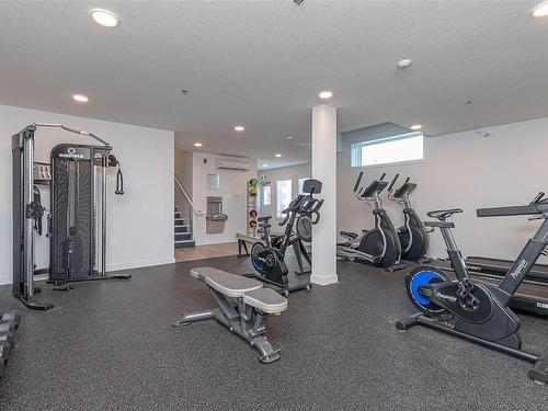 106-4820 Cedar Ridge Pl, Nanaimo, BC - Indoor Photo Showing Gym Room