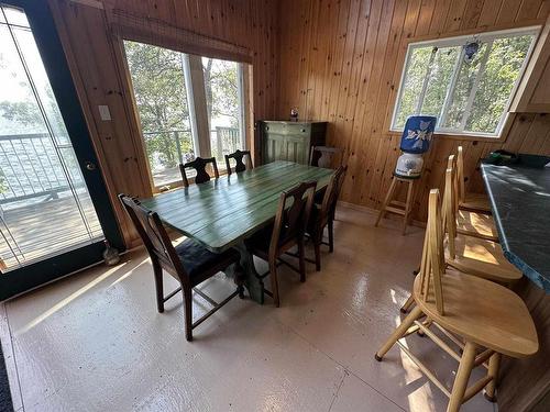 Lot 4 Wolf Island, Kenora, ON - Indoor Photo Showing Dining Room