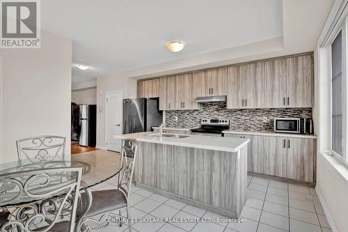 15 Bretlon Street, Brampton, ON - Indoor Photo Showing Kitchen With Double Sink