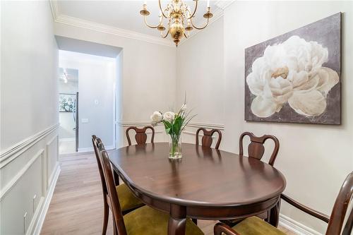 Den for a Formal Dining Room - 40 Old Mill Road|Unit #607, Oakville, ON - Indoor Photo Showing Dining Room