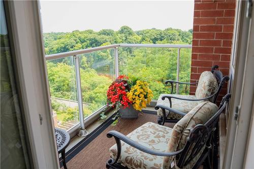 Views of 16 Mile Creek - 40 Old Mill Road|Unit #607, Oakville, ON - Outdoor With Balcony With Exterior